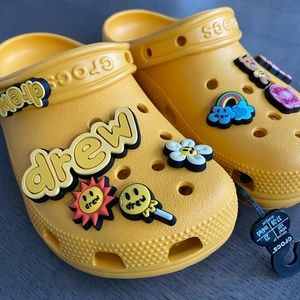 Justin Bieber X Crocs X Drew Classic Clog Shoe (Size M5/W7)  Brand New